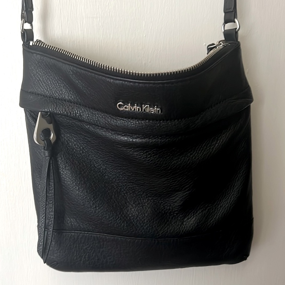 Black Calvin Klein crossbody bag